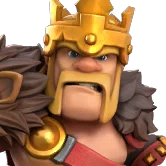 Majestic Barbarian King